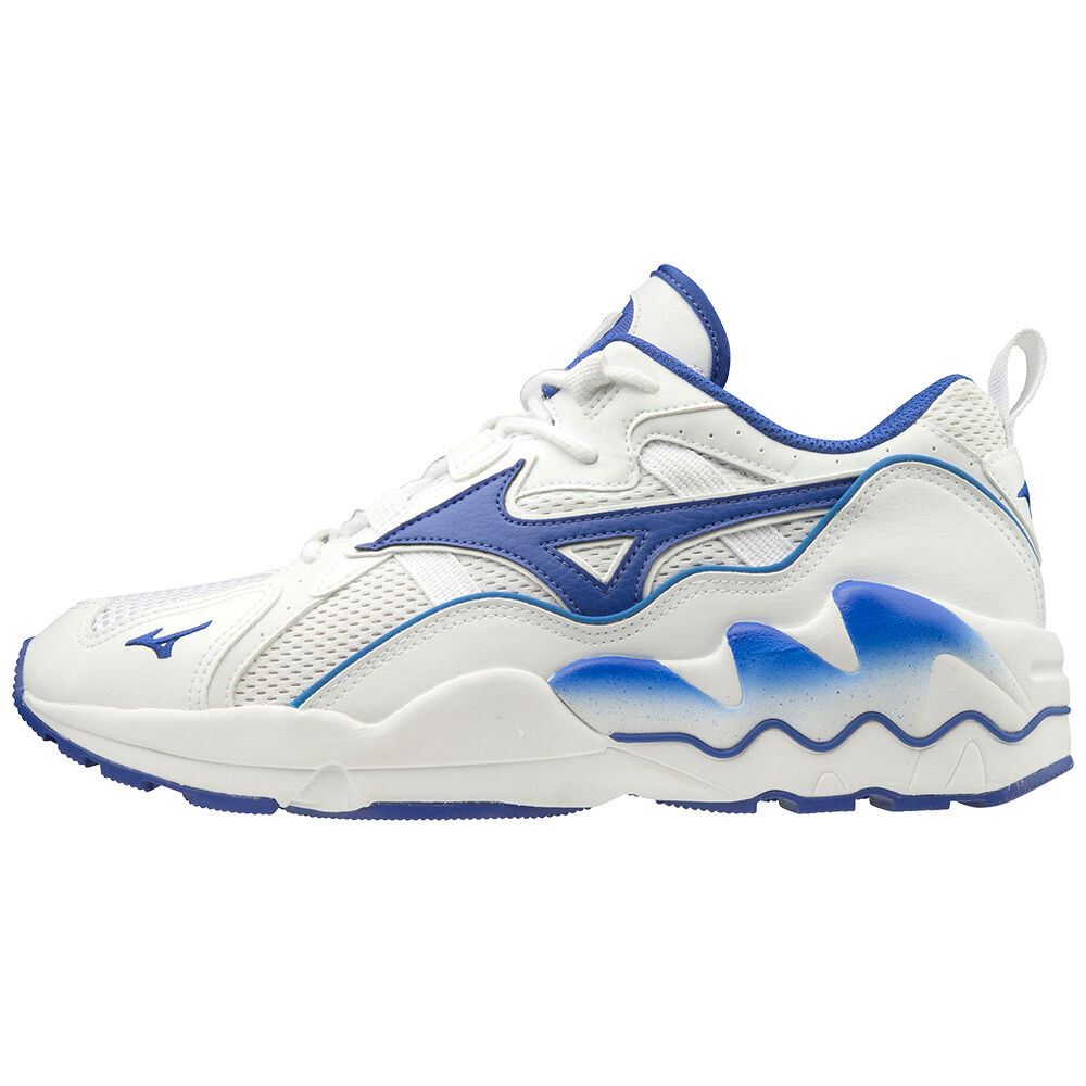 Mens Mizuno WAVE RIDER 1 Trainers White Philippines (HZEBOF305)